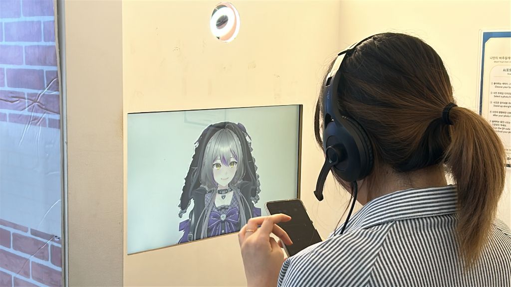 V-TALK BOOTH AI 아바타